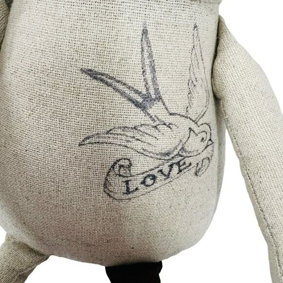 Peanut and Elliot Bunny Tattoo Peg Leg Pierced Expression - Picture 4 of 10